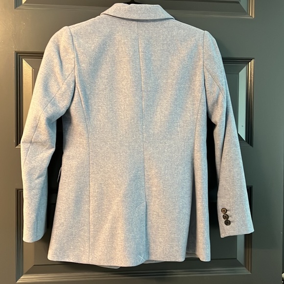 NWT LOFT Melange Double Breasted Blazer 0 Petite - Picture 5 of 6